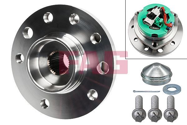 ÖN TEKER PORYASI KOMPLE ASTRA G 98-05 -ZAFIRA 99-05 1.6-1.8 16V-2.0 16V ABS Lİ 5 BİJON