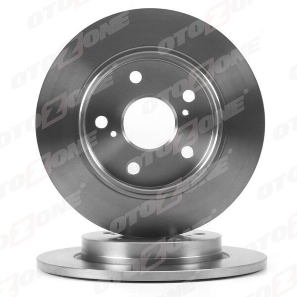 ARKA FREN DİSKİ DOLU TİP TOYOTA AURIS COROLLA 1.4L 1NDTV NDE150 NDE180 D-4D dizel 07- / 1.33L 1NR-FE NRE180 12- - 270 ÇAP X 5 BİJON - Adet disk fiyatıdır