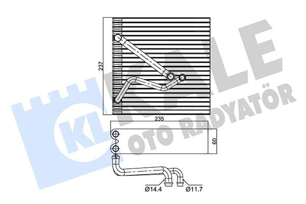 EVAPORATOR A3-TT-SEAT ALTEA-TOLEDO-LEOV-VW GOLF-CADDY-PASSAT-JETTA-EOS-SCIROCCO-SHARAN-TIGUAN-EOS