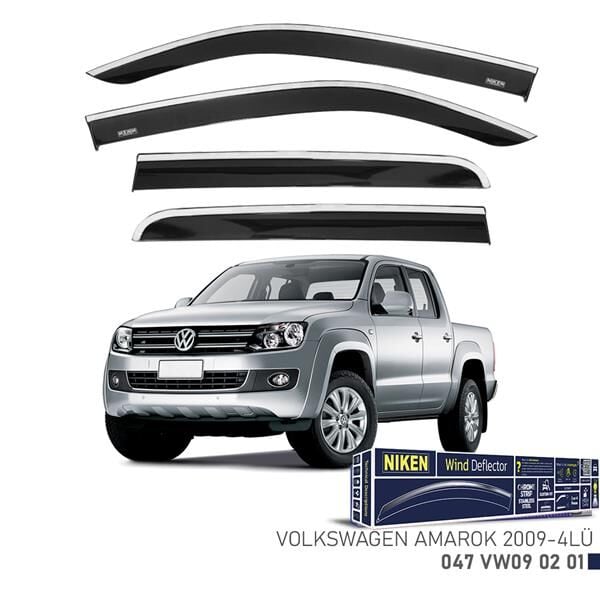KROMLU CAM RÜZGARLIĞI VW AMAROK 2009- 4LÜ