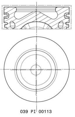 MOTOR PİSTON SEGMAN STD FOCUS-P308-P3008-P508-P5008-C4-DS5-DS4-1.6HDI-TDCI DV6C Euro5