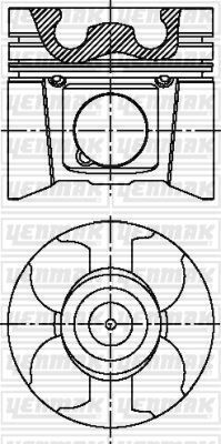 MOTOR PİSTON SEGMAN MASTER II-MOVANO 2.5 DCI G9U STD