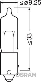 AMPUL 12V 21W BAW9S UNV1 ULTRALIFE / LIGHT
