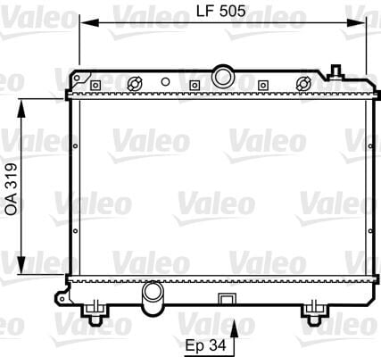 x RADYATÖR ROVER 220 D/SD/ SDI 95-00 618İSİ 96-99 620İ 93-96 620Sİ 93-99 25 2.0İDT 99-05