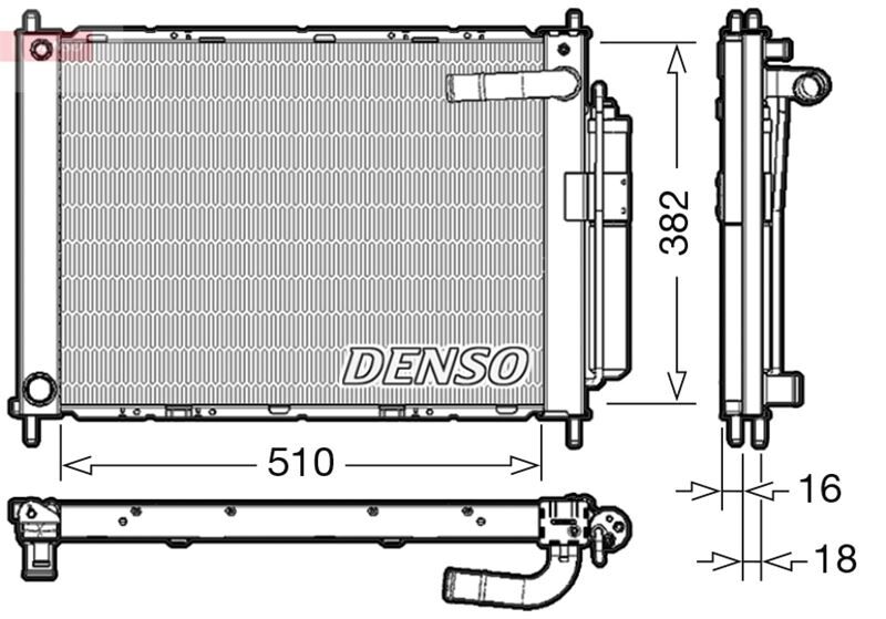 RADİATOR - MODULE - ENGİNE COOLİNG NISSAN MICRA III K12 03-10