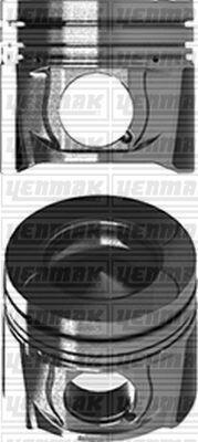 PISTON SEKMAN STD 85.01MM MASTER MOVANO III 2.3 CDI CDTI 10 M9T676 Euro5