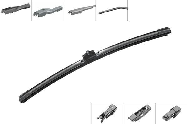 AEROTWİN PLUS TEKLİ SİLECEK - 380 MM ŞEFFAF PAKET AP 380 U