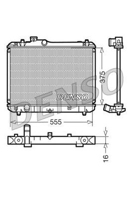 RADİATOR. ENGİNE COOLİNG SUZUKI SWIFT III 05-