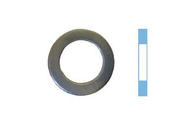005522H flat seal metal RI MET 14.00 22.00 2.00 ALU 1