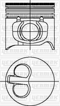 MOTOR PİSTON SEGMAN STD DUCATO-BOXER-JUMPER-MASTER 2.8 D 03 94.4mm