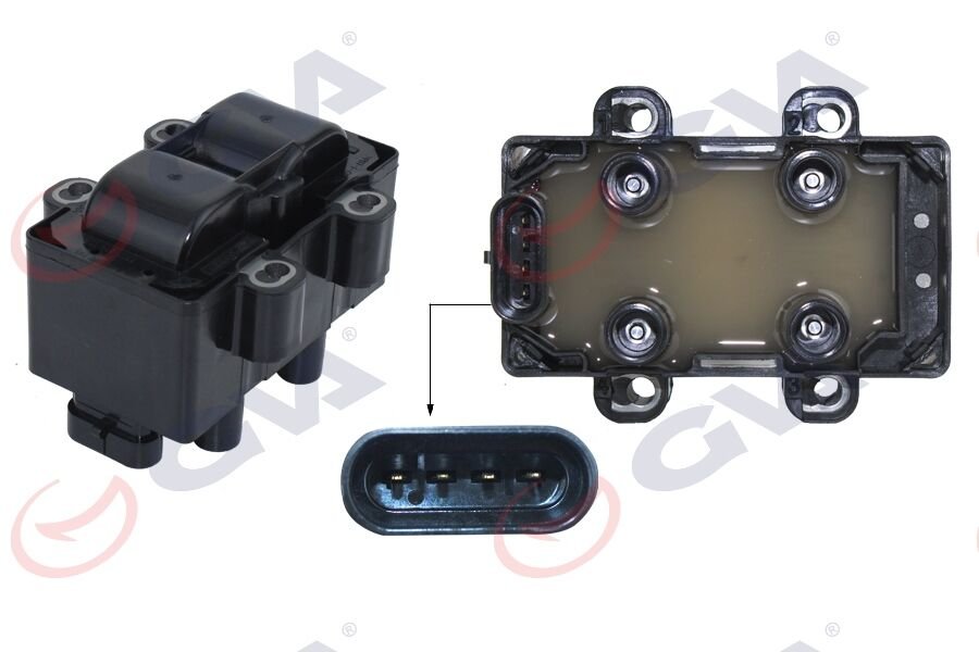 ATEŞLEME BOBİNİ ÇİFTLİ KANGOO- CLIO I-II-II 1.2 -1.6 - MEGAN I 1.4- 1.6-SCENIC-TWNG-LOGAN K7J-K7M