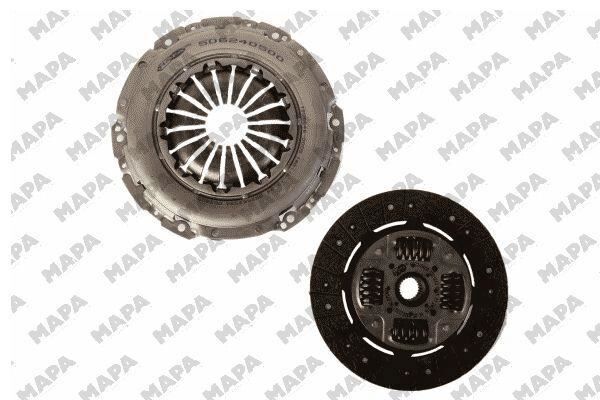 DEBRİYAJ SET RULMANSIZ VW CRAFTER 2.5 TDI BJK MOTOR 109 HP 3000951841-828067-624327809