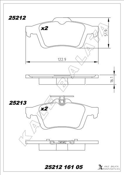 ARKA BALATA FOCUS II CMAX 03 CONNECT 02 LAGUNA III 07 OPEL VECTRA C 02 SIGNUM 03 CITROEN C5 08 PEUGEOT P508 10 18 1647875980-4254.A8