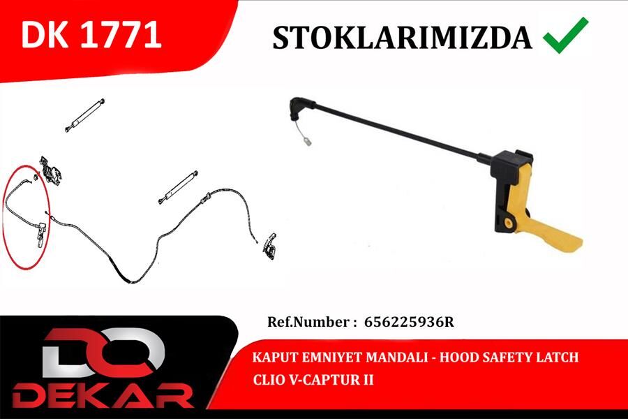 KAPUT EMNIYET MANDALI CLIO V-CAPTUR II