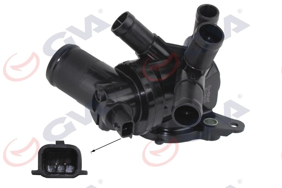 TERMOSTAT 95 C KOMPLE RENAULT CLIO IV 12 CAPTUR 13 MEGANE IV 15 DACIA DUSTER 13 DOKKER 12 NISSAN QASHQAI II J11 15 1.2 TCe H5F