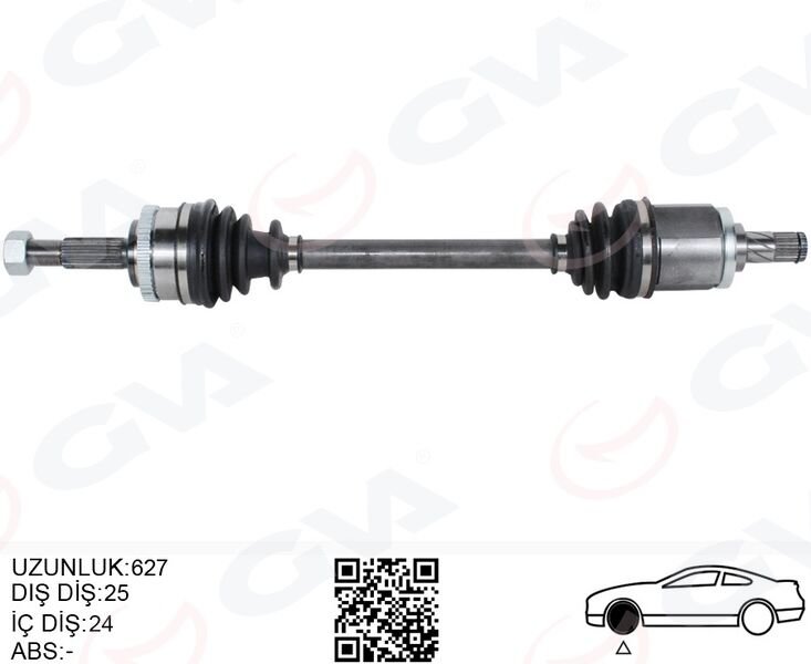 KOMPLE AKS SOL NISSAN ALMERA 1.5L QG15DE N16 02- ABS Lİ