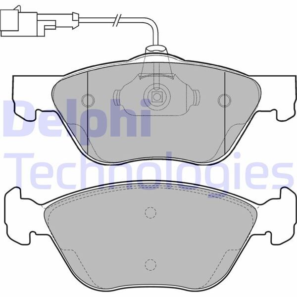 FREN BALATASI ÖN ALFA ROMEO 145. 146. 147. 156. GT. GTV. SPİDER / FIAT BRAVO. COUP . MAREA. MULTİPLA