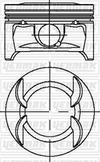 PİSTON SEGMAN STD ASTRA H-J INSIGNIA A-MOKKA-ZAFIRA B-TRAX-CRUZE-AVEO 1.6 16V A/B/Z16XER-LDE 79mm