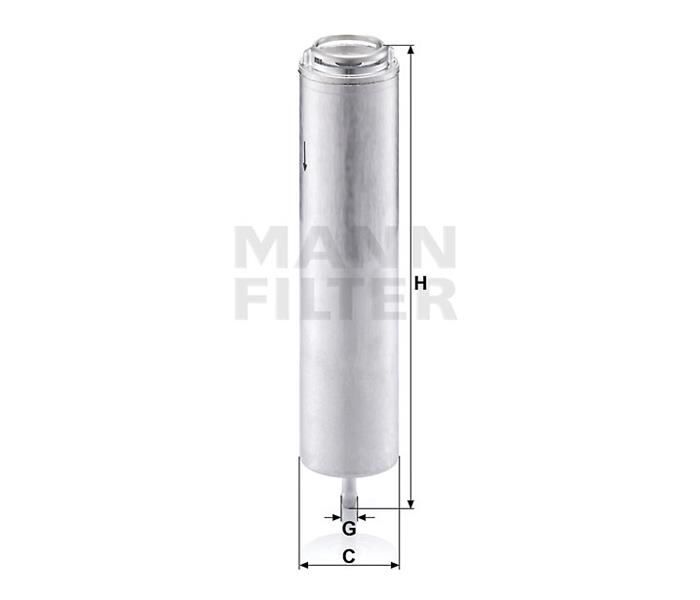 YAKIT FILTRESI BMW M47 N47 M57 N57 E81 E82 E87 E88 E60 E61 F07 F10 F06 E65 E66 F01 E70 F15 E71 F16