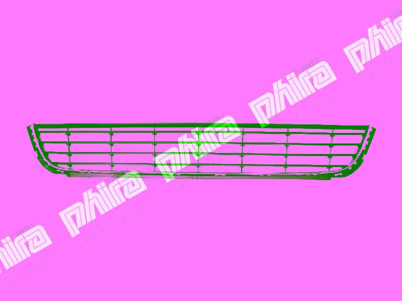 TAMPON IZGARASI ÖN ALT ORTA NİKELAJLI VW GOLF VI 2008