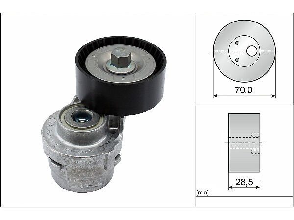 KANALLI KAYIŞ KİTİ IVECO DAILY III-IV-V-VI 06 21 2.3 JTD 7PK1322