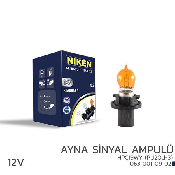 NIKEN 12V HPC19WY AYNA SİNYAL AMP PU20d-3 AMB 10LU