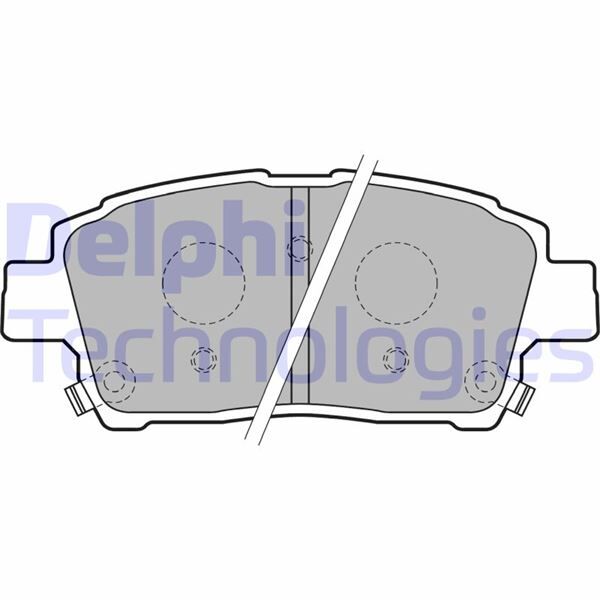 FREN BALATASI ÖN TOYOTA COROLLA VERSO. MR2. PRİUS. YARİS. YARİS VERSO 01/99