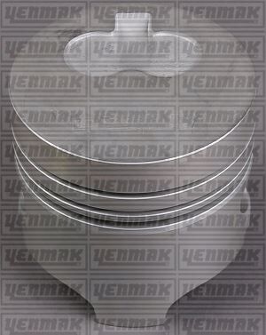 MOTOR PİSTON SEGMAN KNG-EXP-R19 DZL. ÇUKURLU 80.00 ÇAP STD
