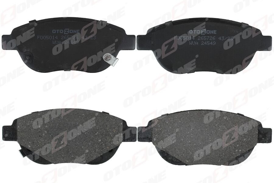 ÖN BALATA CORSA D BÜYÜK TİP 1.3 CDTI 07/06 FIAT 500L 12 0.9T 1.4 1.3D MTJ 1.6D MTJ