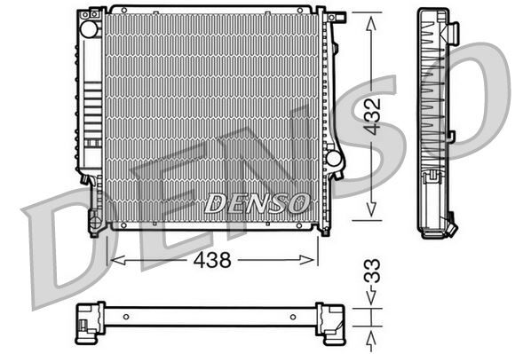 RADİATOR. ENGİNE COOLİNG BMW 3 E30 82-94
