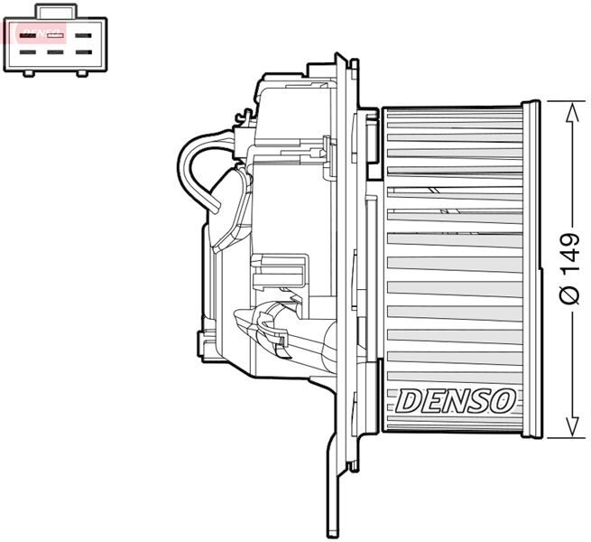 CABİN BLOWER AUDI A3 8P 03-13