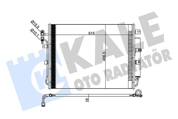 KLIMA RADYATORU 276DT DISCOVERY 3 L319 04 09 DISCOVERY 4 L319 09 18