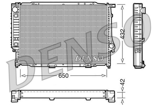 RADİATOR. ENGİNE COOLİNG BMW 5 E34 87-97
