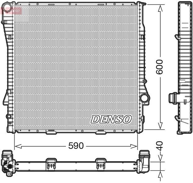MOTOR SU RADYATORU BMW M62 N62 M57N E53 03 06