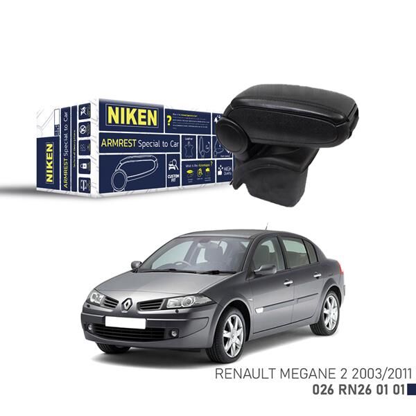 ARACA ÖZEL KOL DAYAMA SİYAH RENAULT MEGANE II 03-11