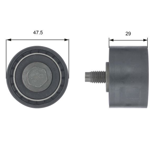 T42197 POWERGRIP IDLER