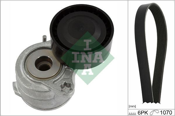ALTERNATÖR GERGİ KİTİ 6PK1070 CORSA F-CROSSLAND-MOKKA-P108-P208-P301-P308-P508-P2008-C-ELYSEE- C3-C4-DS3-PROACE 1.2 B-D-F12XHT PureTech