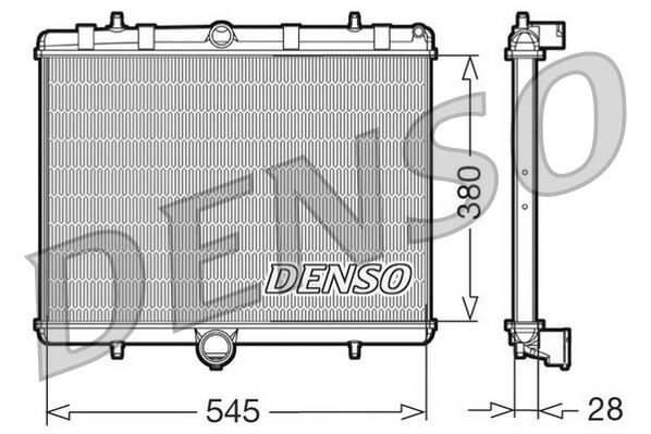 RADİATOR. ENGİNE COOLİNG CITRO N C8 02-