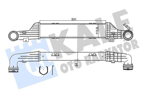 TURBOSARJ RADYATORU MERCEDES E-CLASS W210 S210