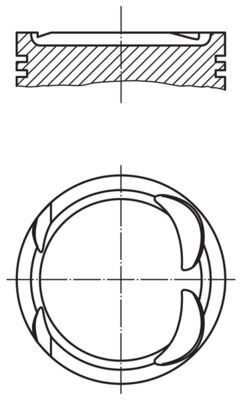 PISTON 86.00MM STD E36 M3 3.0 92-96 S50B30