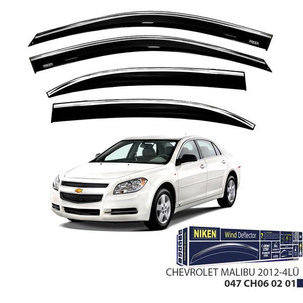 KROMLU CAM RÜZGARLIĞI CHEVROLET MALIBU 2012- 4LÜ