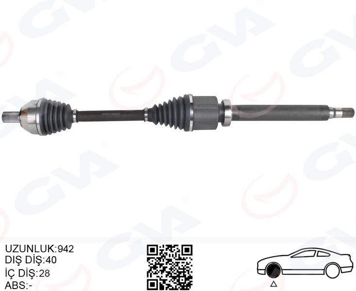 ÖN AKS KOMPLE SAĞ FORD MONDEO IV 2.0 TDCI 07 14