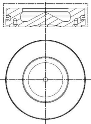 PISTON SEGMAN 84.50mm BMW E60 E87 E90 E92 E93 F10 F20 F30 F32 F33 F34 F36 E83 E84 F25 F15 MINI R55 R61