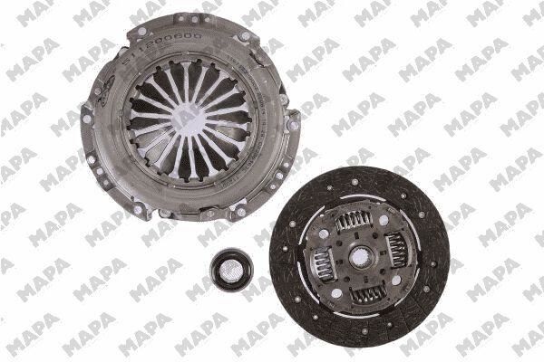DEBRİYAJ SETİ P206 1.4 HDİ eco 09 P207 1.4 HDİ 06 C3 II 1.4 HDİ 09 70 HP