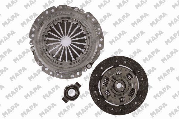 DEBRİYAJ SETİ CITROEN BX 1.9D 83-94 VISA 1.7D 84-91 PEUGEOT 205 1.7D 83-87 305 II 1.9D 82-88