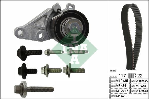 TRIGER SETI FIESTA IV - V 98 05 FUSION 02 08 1.25-1.4 16V FOCUS 98 05 1.4 -1.6 16V MAZDA 121 III 1.25 96 04 VOLVO S40 II 1.6 05 12 V50 05 12 MAZDA II 1.25 / 1.4 / 1.6 04 12 KTB286