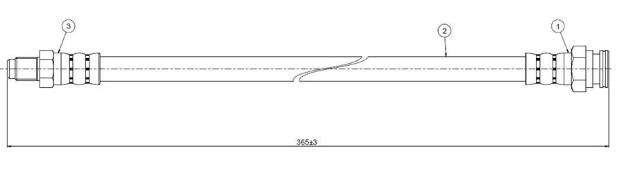 ÖN FREN HORTUMU FAVORIT 88