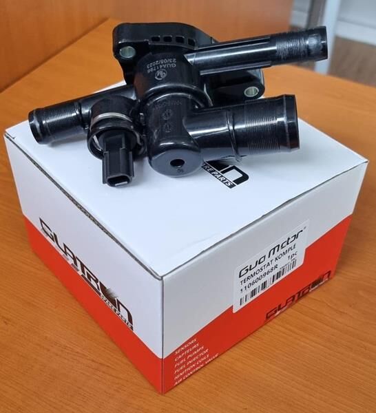 TERMOSTAT KOMPLE RENAULT CLIO SEYMBOL LOGAN SANDERO B4D 1.0 MOTOR 89