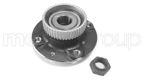 ARKA TEKER PORYASI KOMPLE ABS Lİ PEUGEOT P206 00 4 BİJON