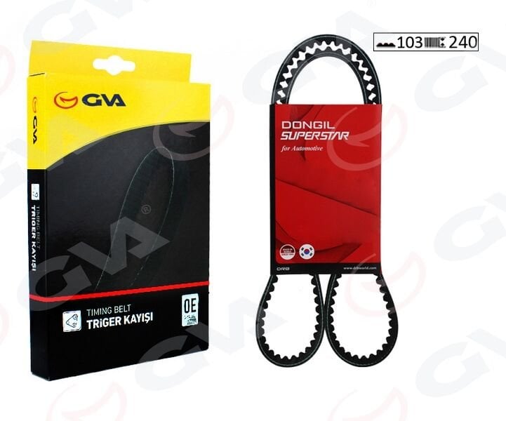 TRİGER KAYIŞI EKSANTRİK KAYIŞI HONDA CIVIC 1.4L D14A4 D14A8 D14Z2 SOHC EL4 EJ9 MB2 kasa 96-01 103x240